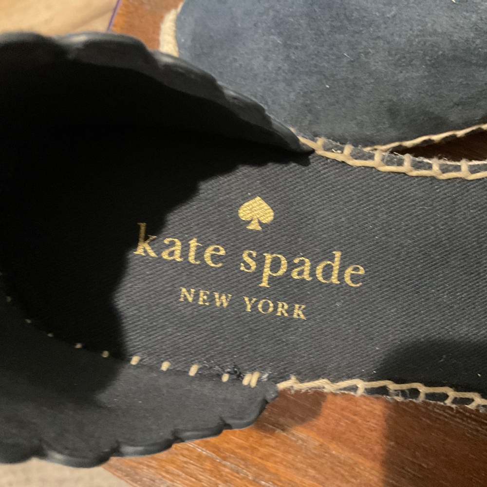 Kate Spade Blue Wedges - Picture 9 of 9